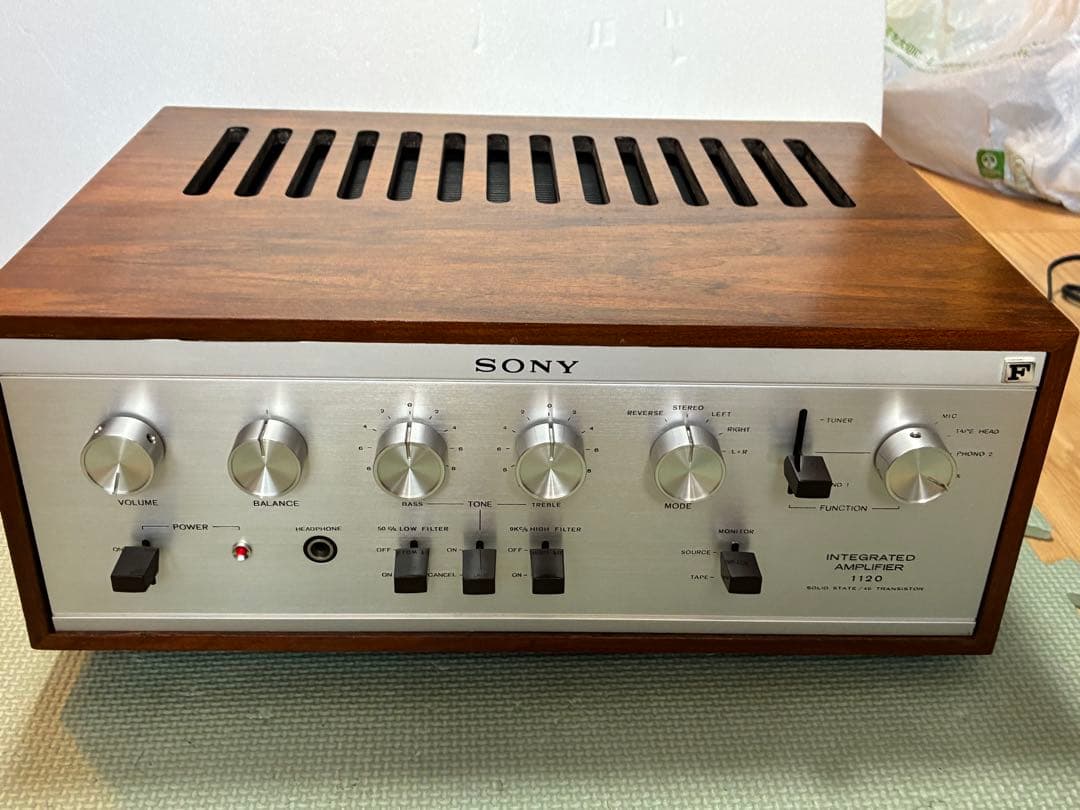 SONY TA-1120A 昭和のプリメインアンプ