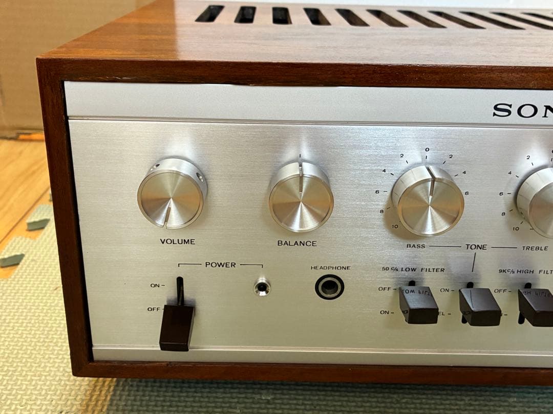 SONY TA-1120A 昭和のプリメインアンプ