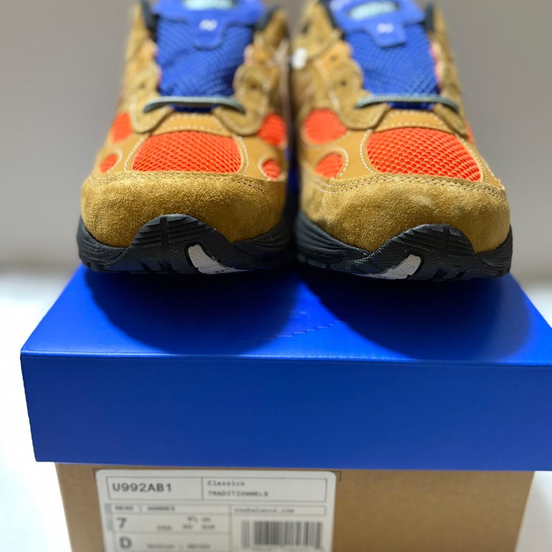 【新品未使用】25㎝ ニューバランスU992AB1 action bronson