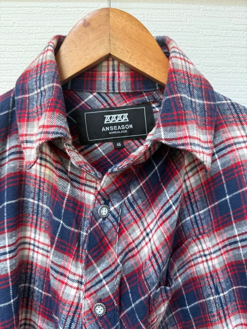 ANREALAGE ボールシャツ 46 中古
