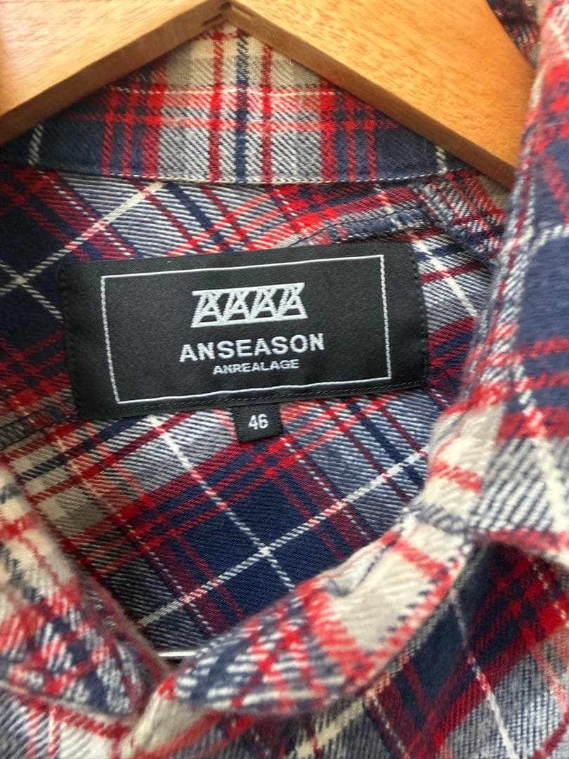 ANREALAGE ボールシャツ 46 中古
