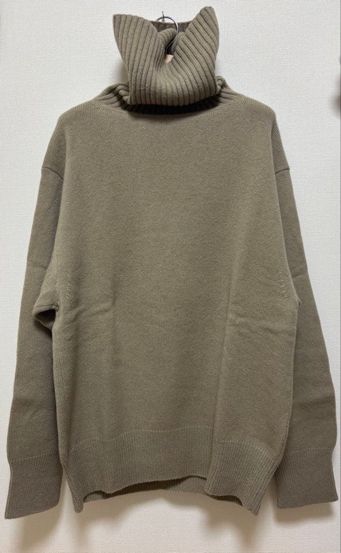 Deuxieme Classe ミドルゲージタートルニット