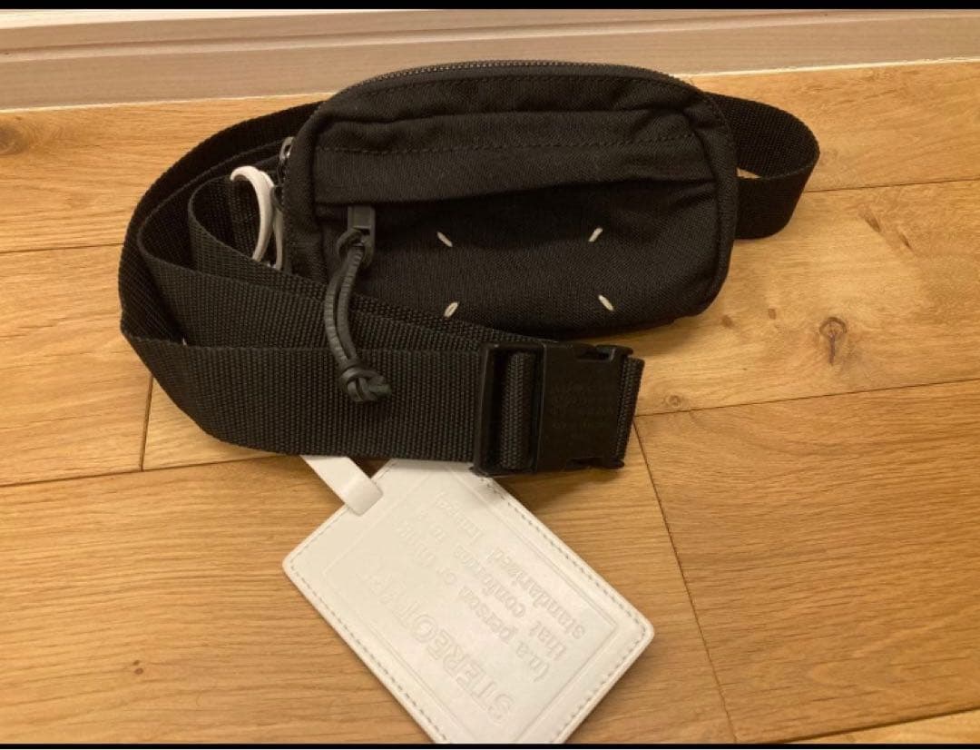 さ*ー様 MAISON MARGIELA ボディバッグ ブラック