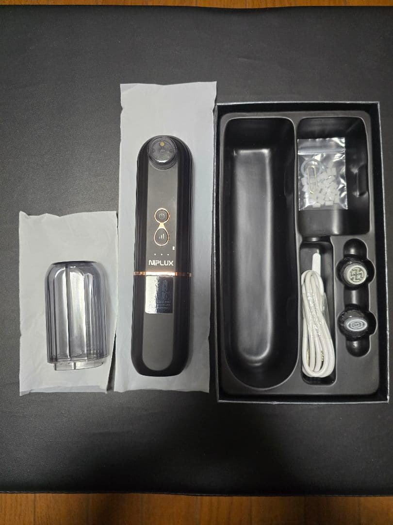 毛穴吸引器 NIPLUX マルチスキンクリーナー水流式スキンケア 角栓除去美顔器