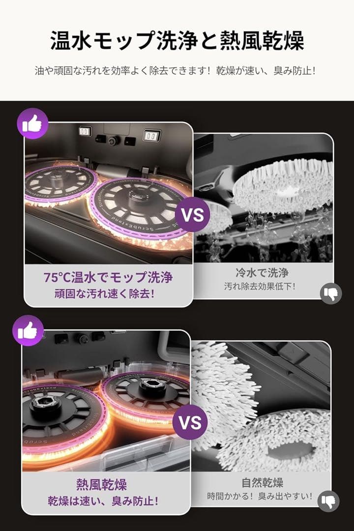 EUREKA J15 ULTRA ロボット掃除機　ユリーカ19000Pa 強力