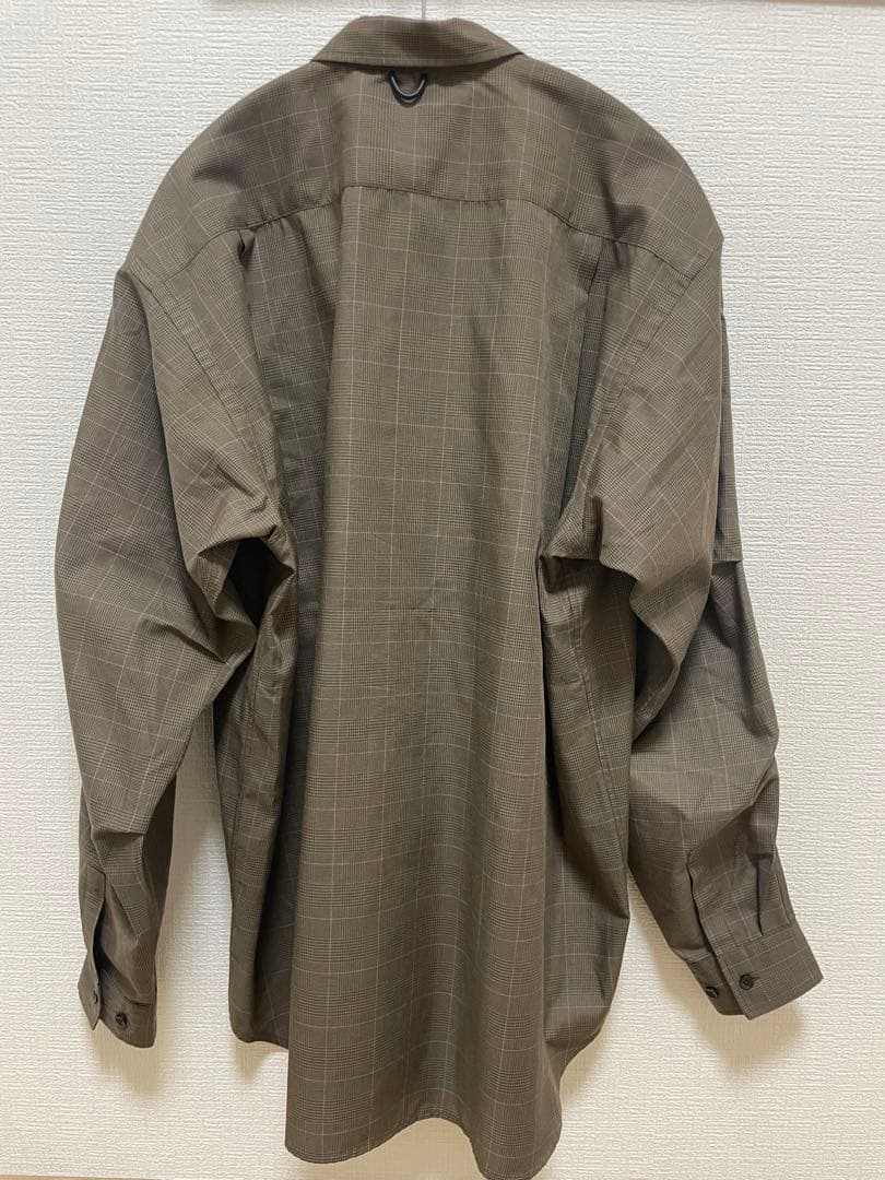 新品未使用品　DAIWA PIER39 ブラウンチェック 長袖シャツ Mサイズ