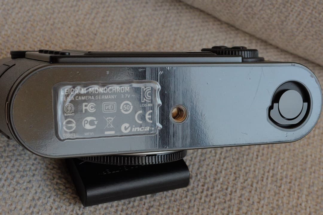 Leica M Monochrom シャッター4100回台 CCD対策品
