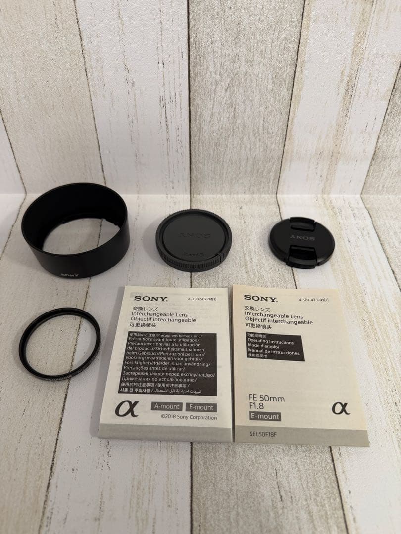 【極美品】SONY FE 50mm F1.8 SEL50F18F