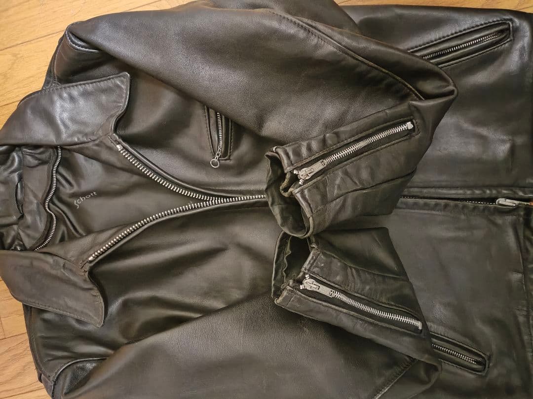 schott 643 サイズ40 ライナー付き