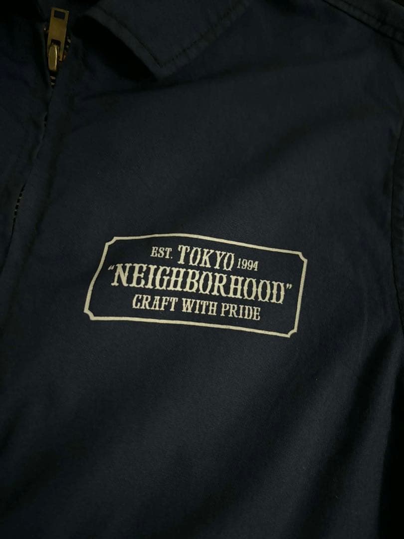 NEIGHBORHOOD ナイロンジャケット ネイビー