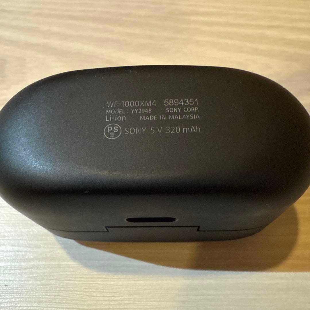 SONY WF-1000XM4 イヤホン本体ブラック
