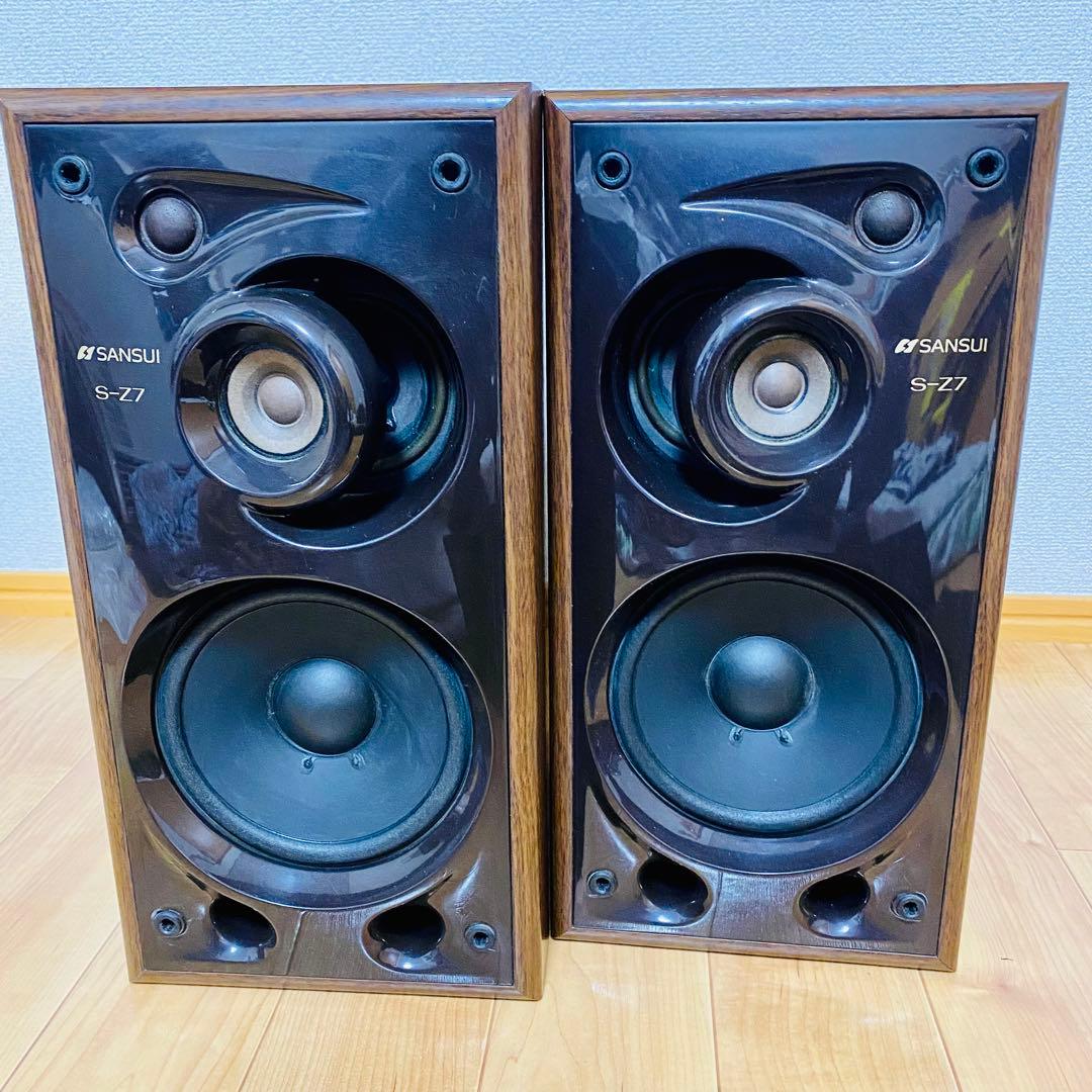 希少品✨名機SANSUI S-Z7 スピーカー ペア 3ウェイ＋フルレンジ