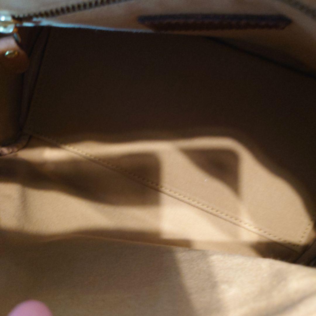 M*g様 ポロラルフローレンミニボストンバッグ　ブラウングレンチェック