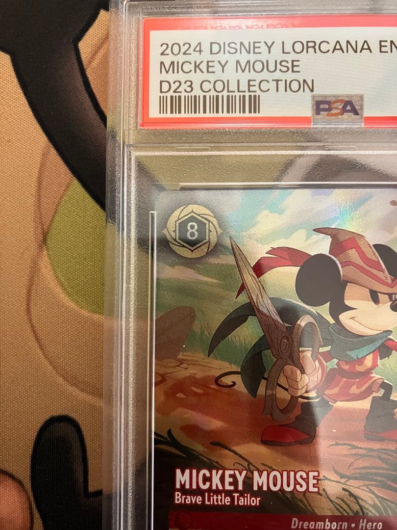 Disney ロルカナ ミッキー D23 限定 プロモPSA10 ディズニー