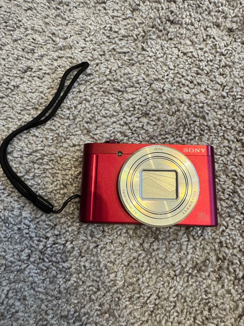 SONY DSC-WX500 レッド コンパクトデジタルカメラ