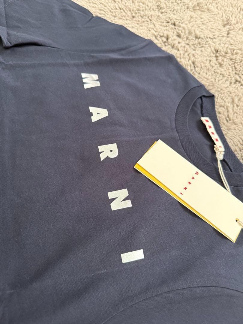 大人もOK! MARNI 半袖 ロゴTシャツ 14Y 160㎝