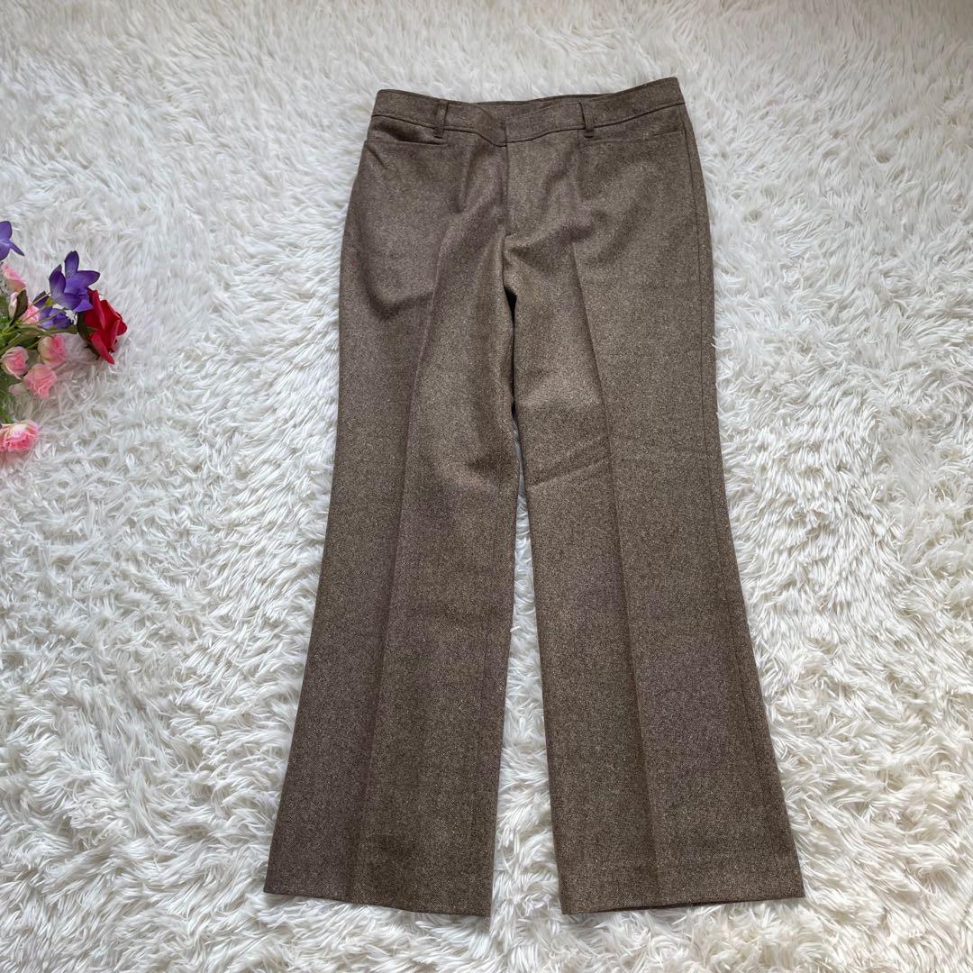 大きいサイズNEWYORKERニューヨーカー ライトブラウンパンツスーツ上下