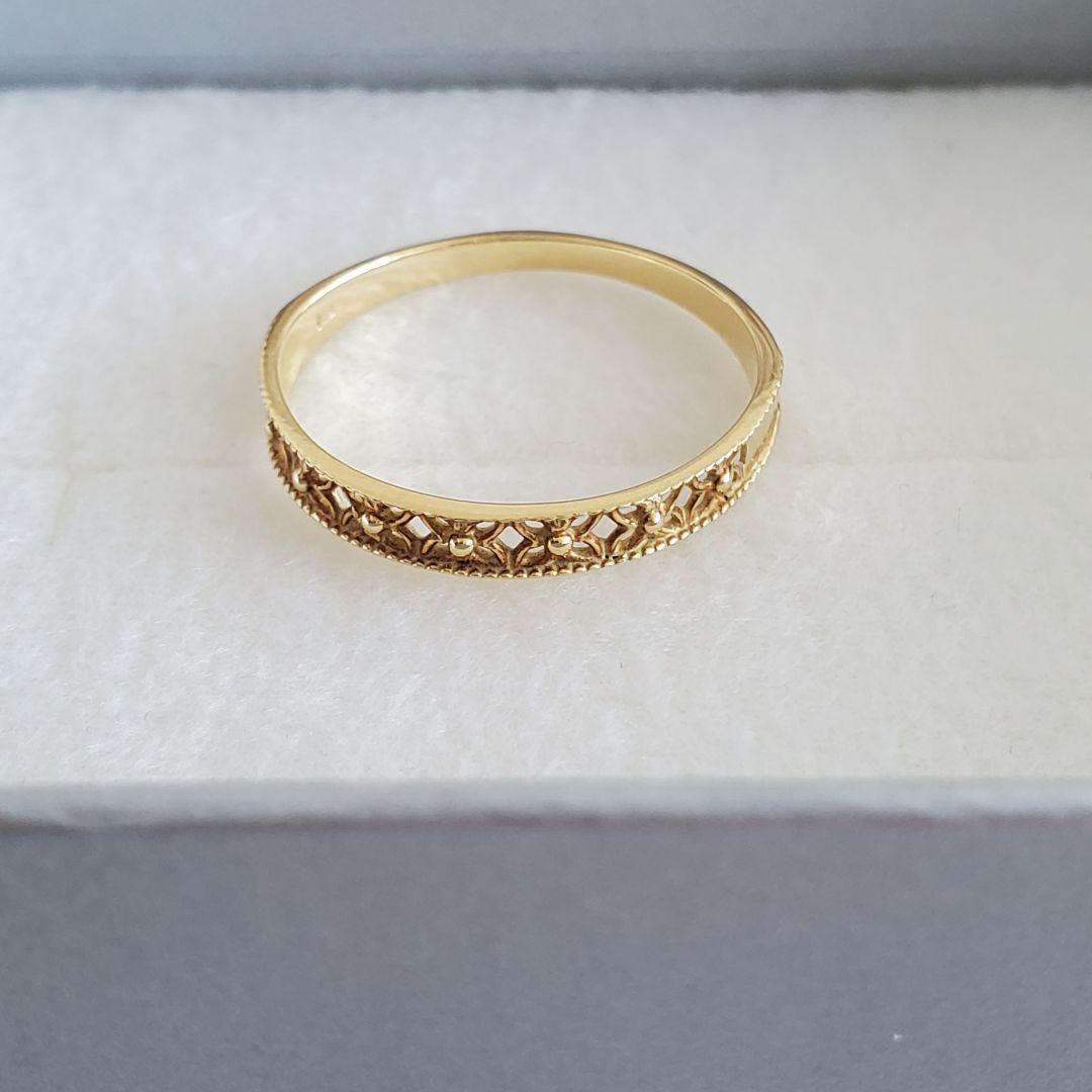 【con affetto】K18デザインリング