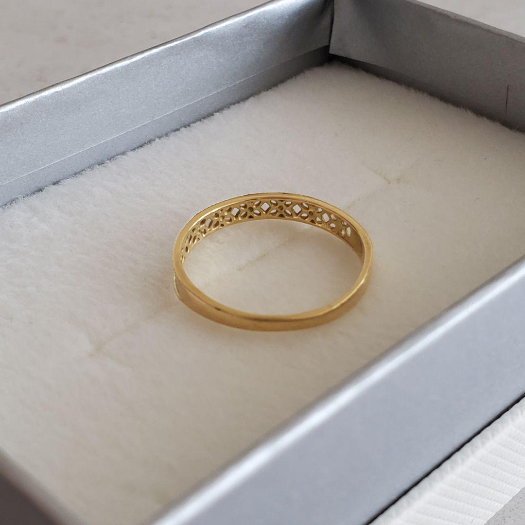 【con affetto】K18デザインリング