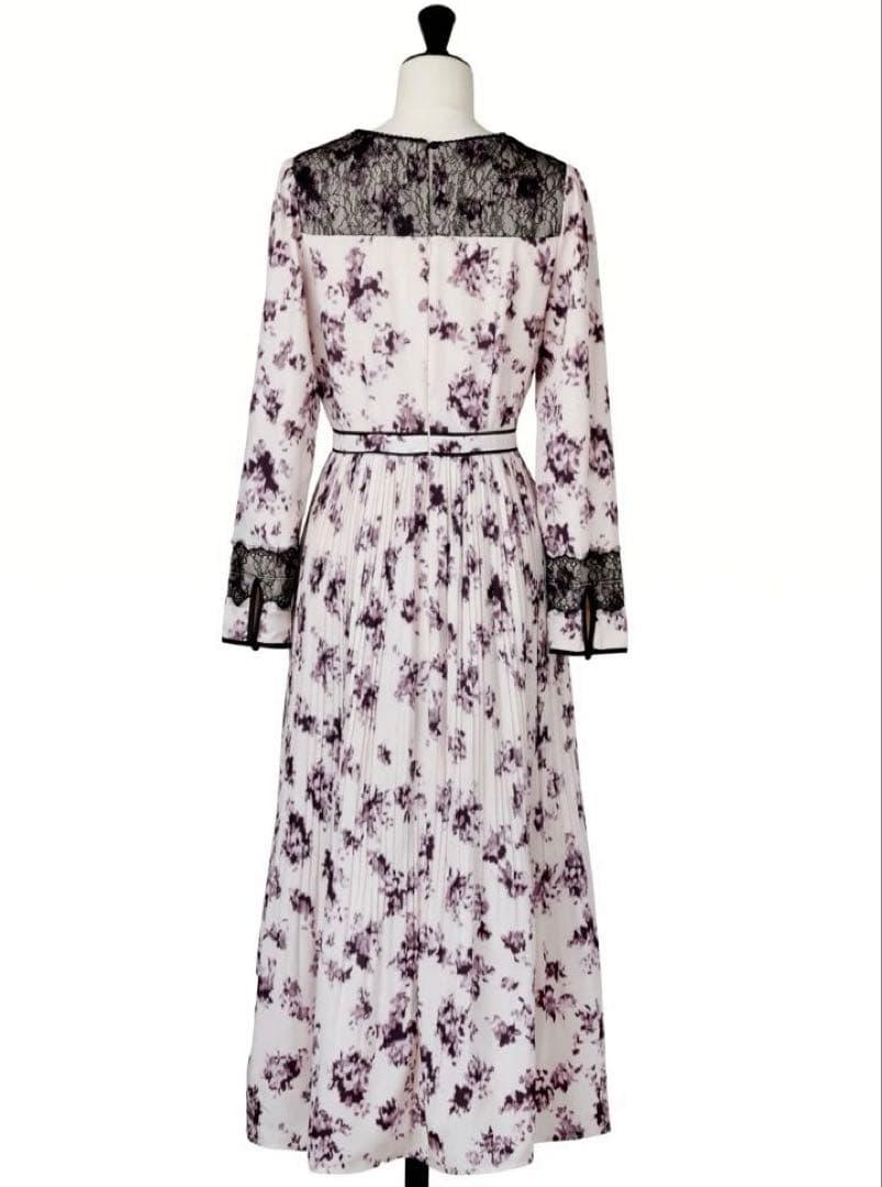 ワンピース Grasse Floral Pleated Dress M