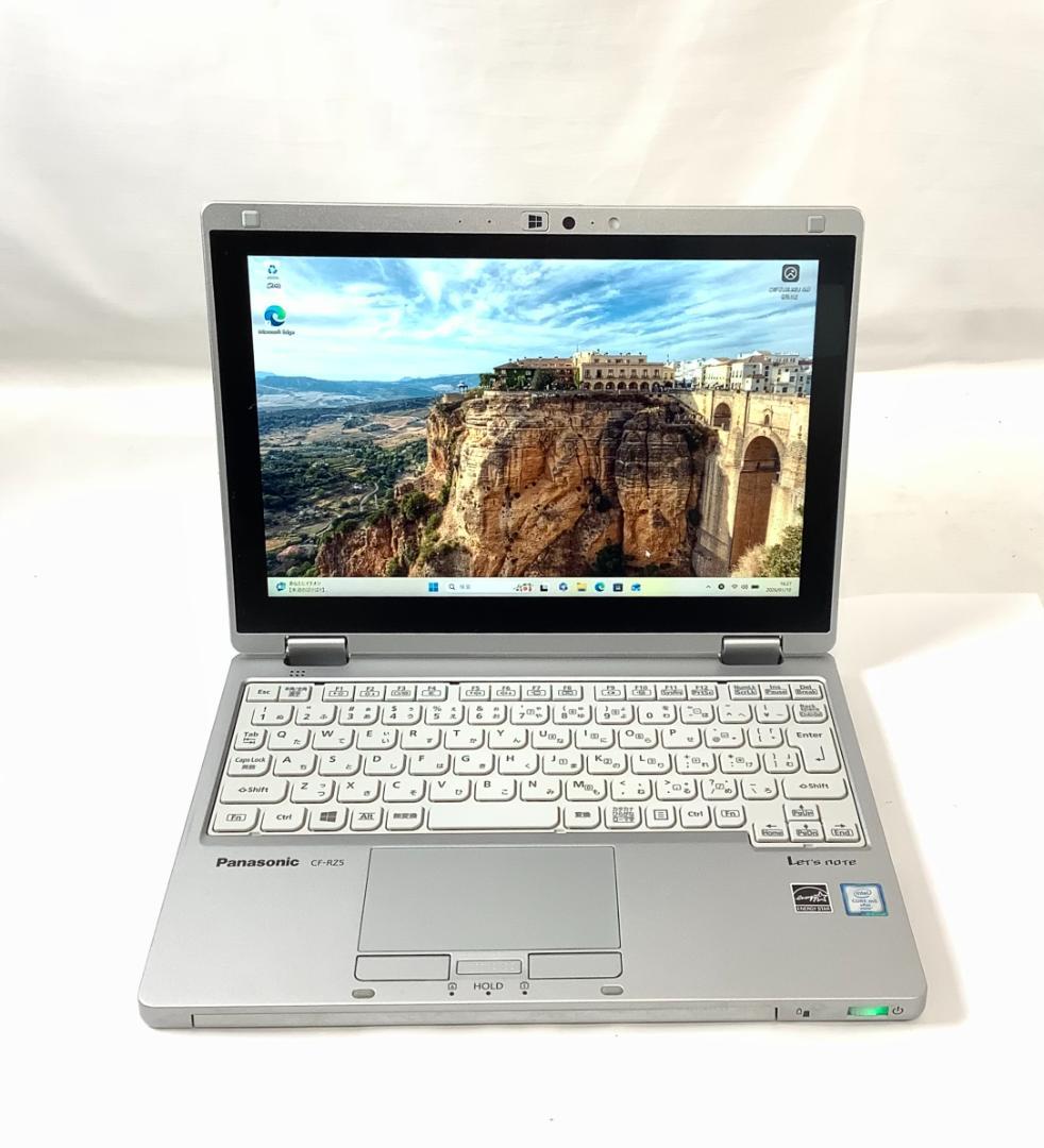 ②-L18-Panasonic CF-RZ5 ノートパソコン AC付き 1点