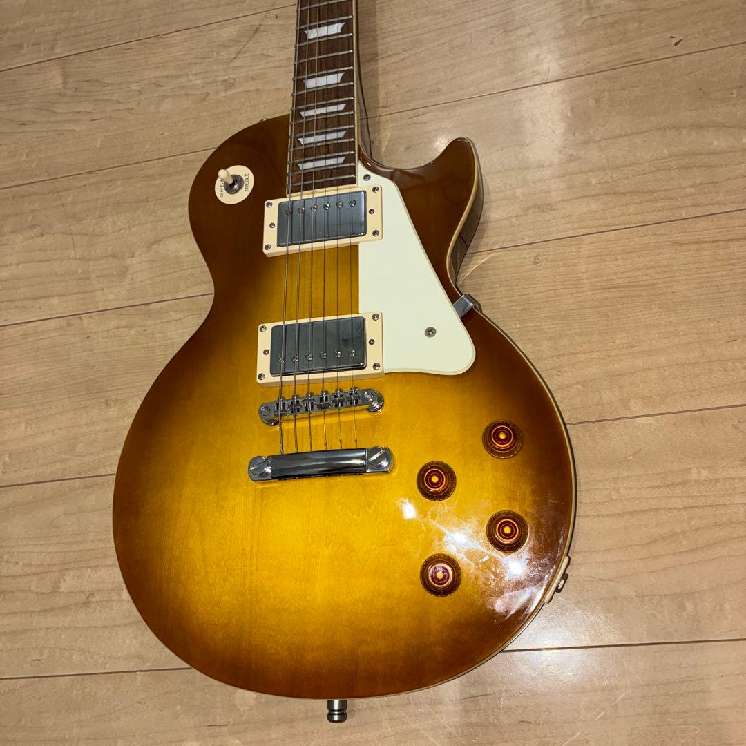 安い　Epiphone Les Paul スタンダード　エピフォンいい音