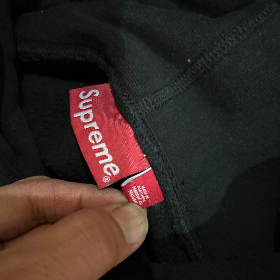 Supreme Varsity Hooded Sweatshirtブラック M