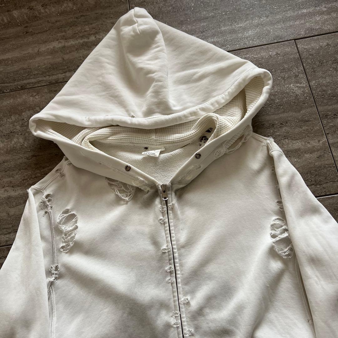 number nine modan age期 02ss zip hoodie