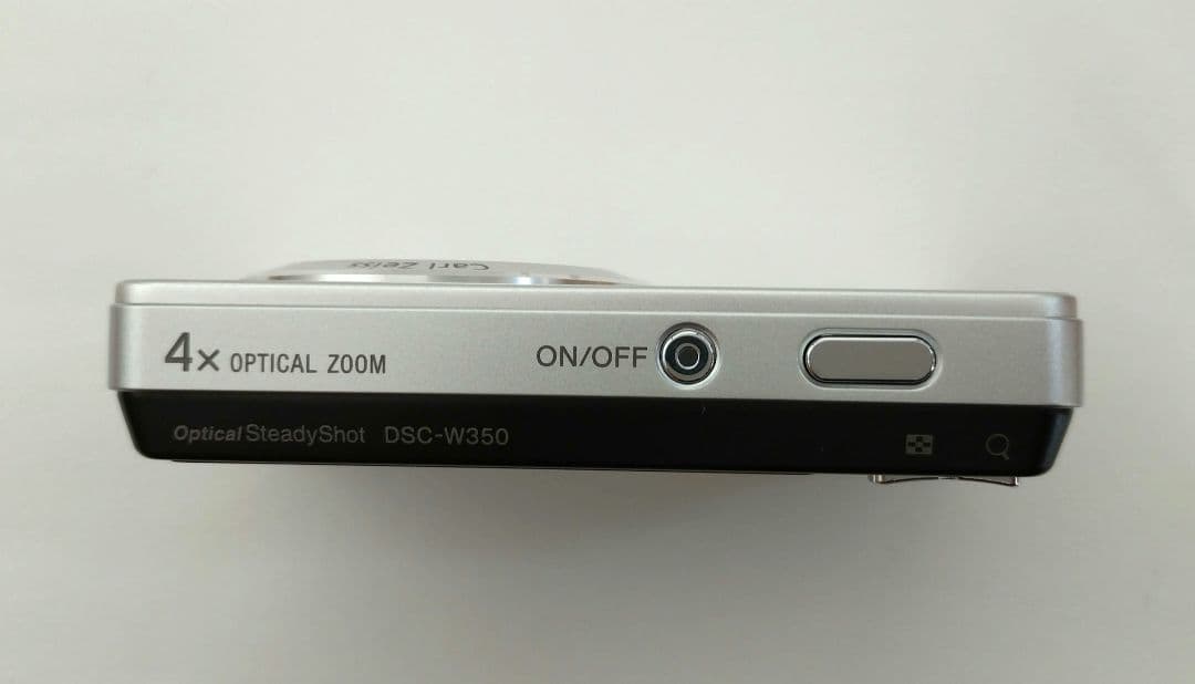 SONY Cyber-shot DSC-W350 シルバー 動作確認品 SD2枚