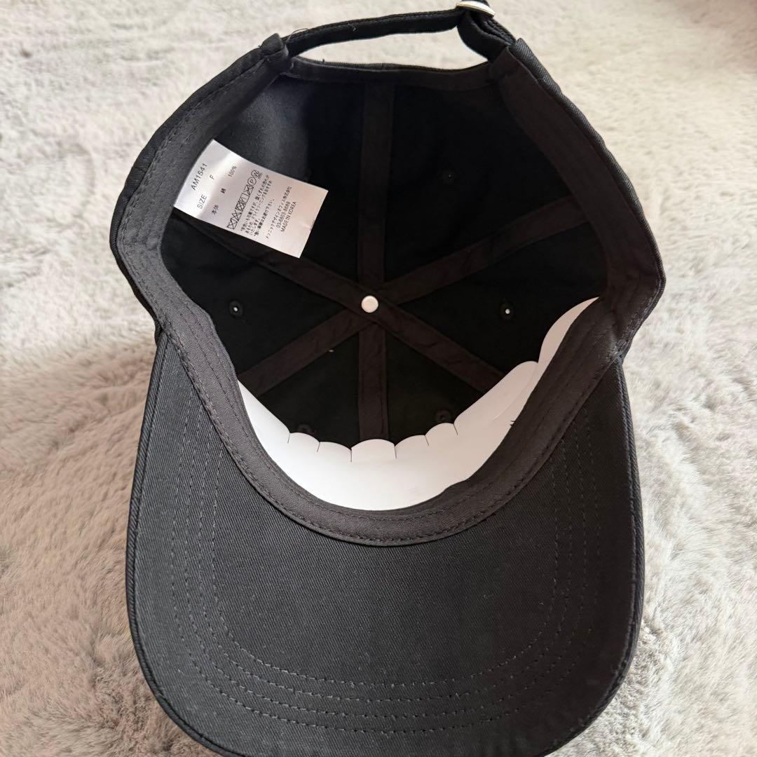 帽子 andmary Mary logo cap Black