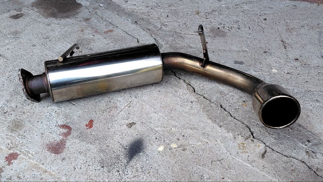 ジムニー ステンレス製マフラー