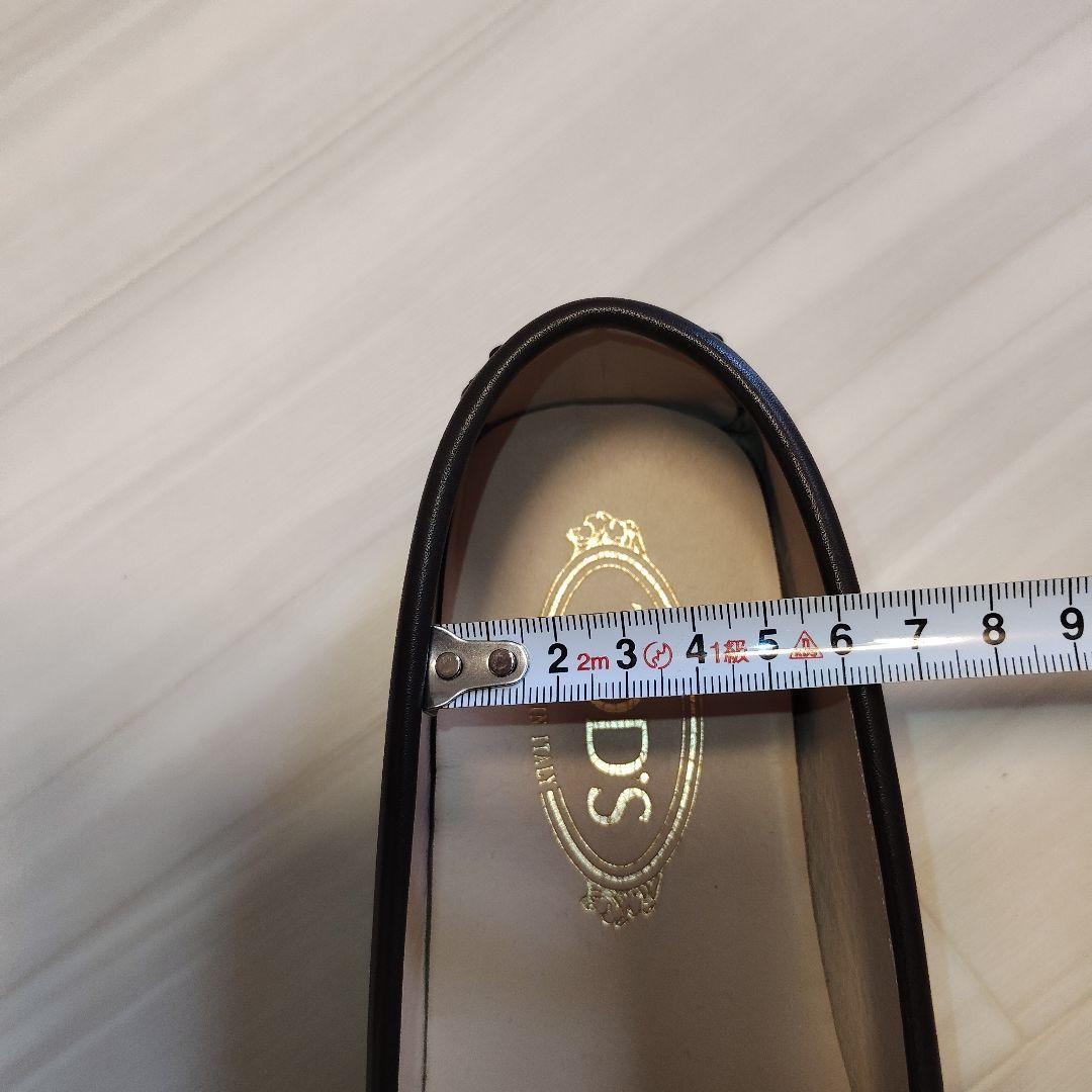 ⭐TOD'SダブルTドライビングシューズ　EU39.5 BRW woman's