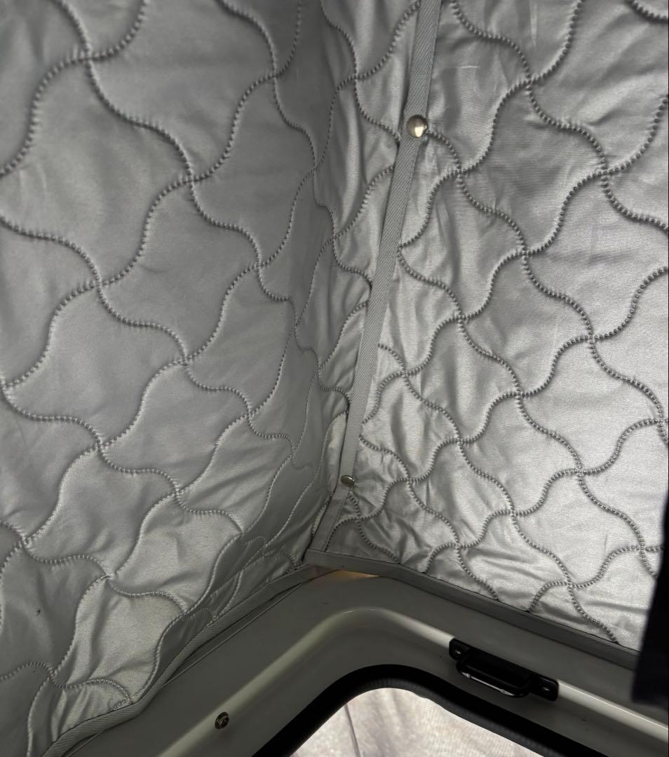 ケイワークス　ポップアップルーフ用防寒シート3枚セット(ハイエースワイド用)