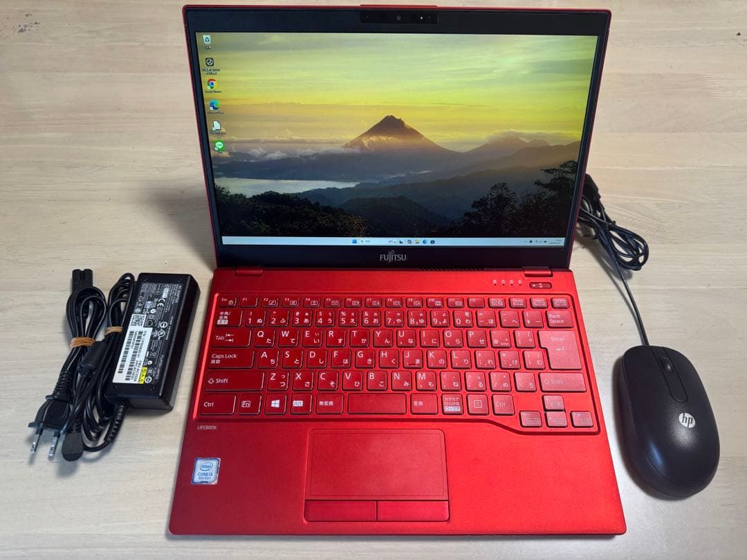 LIFEBOOK WU2/C3 レッド Corei3 8145U搭載！ 快速！