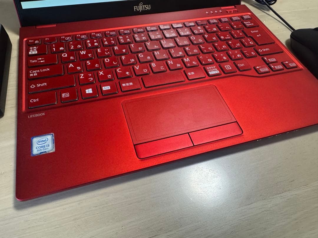 LIFEBOOK WU2/C3 レッド Corei3 8145U搭載！ 快速！
