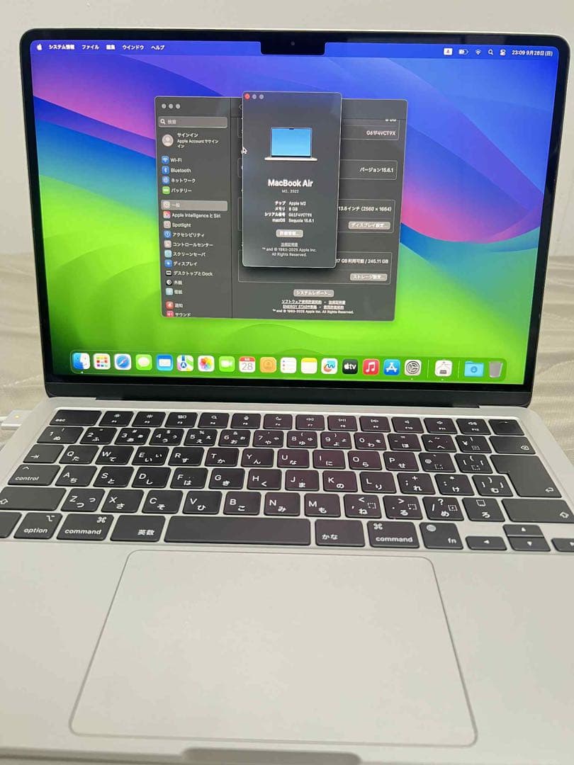MacBook本体 Apple MacBook Air m2