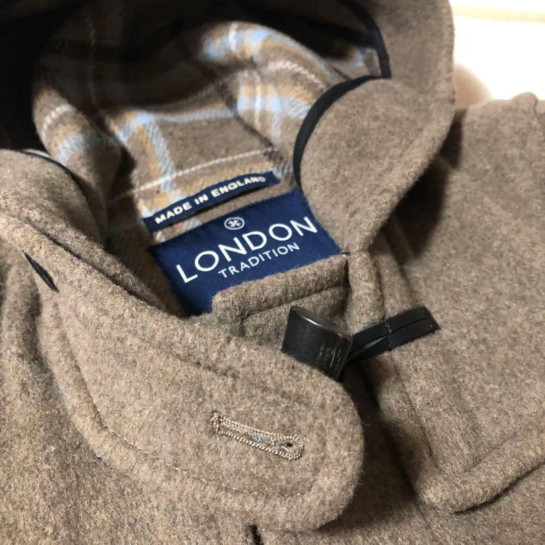 極美品♡ ロンドントラディション　ダッフルコート　ロング　英国製　チェック