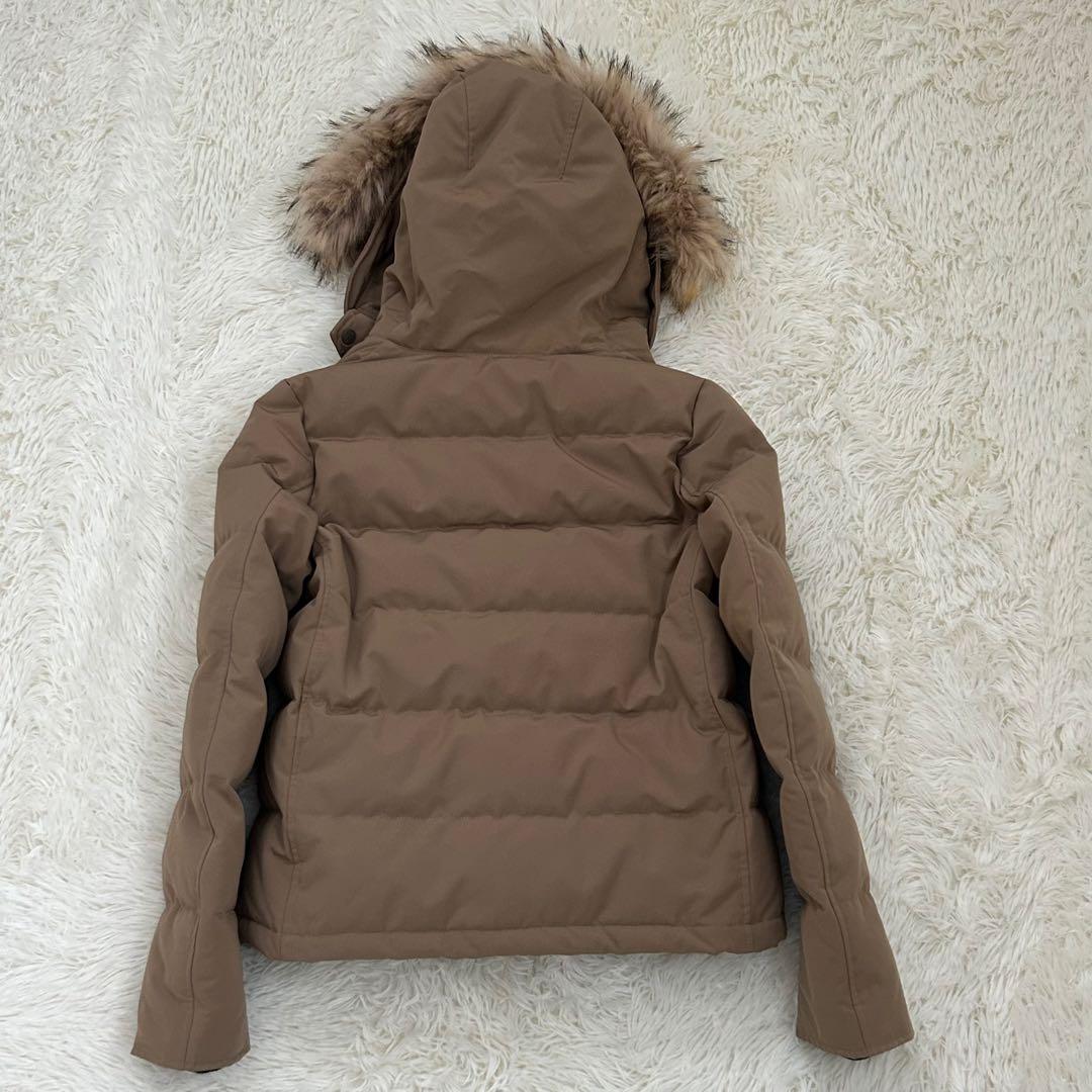 極美品✨ DANTON ショートダウンジャケット ファー着脱可能 キャメル M