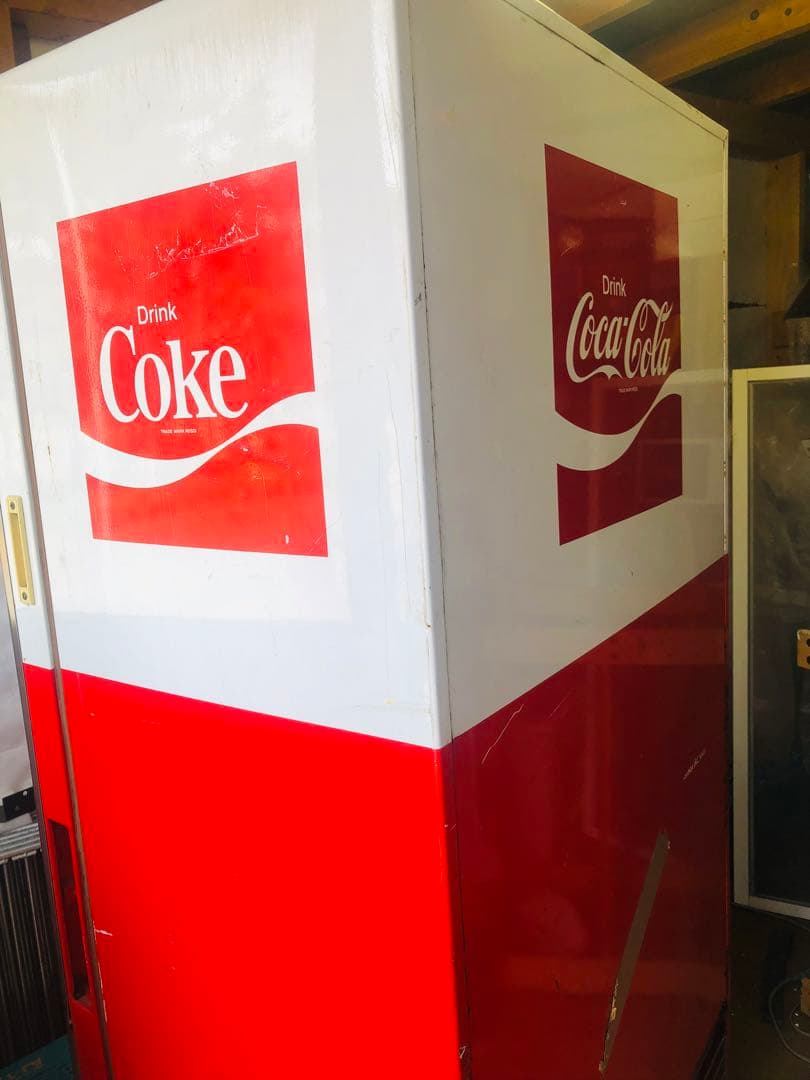 コカ・コーラ 冷蔵庫 当時物 家庭用100V電源