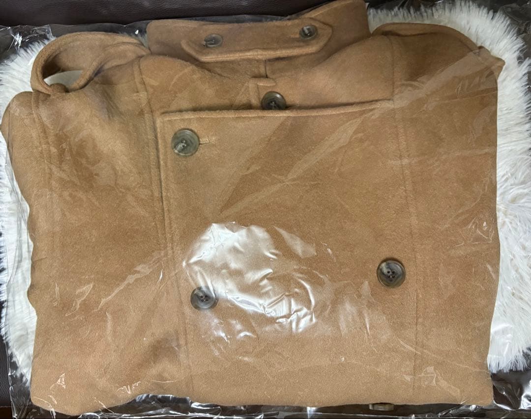 Darich ドロップショルダージャケットコート　キャメル