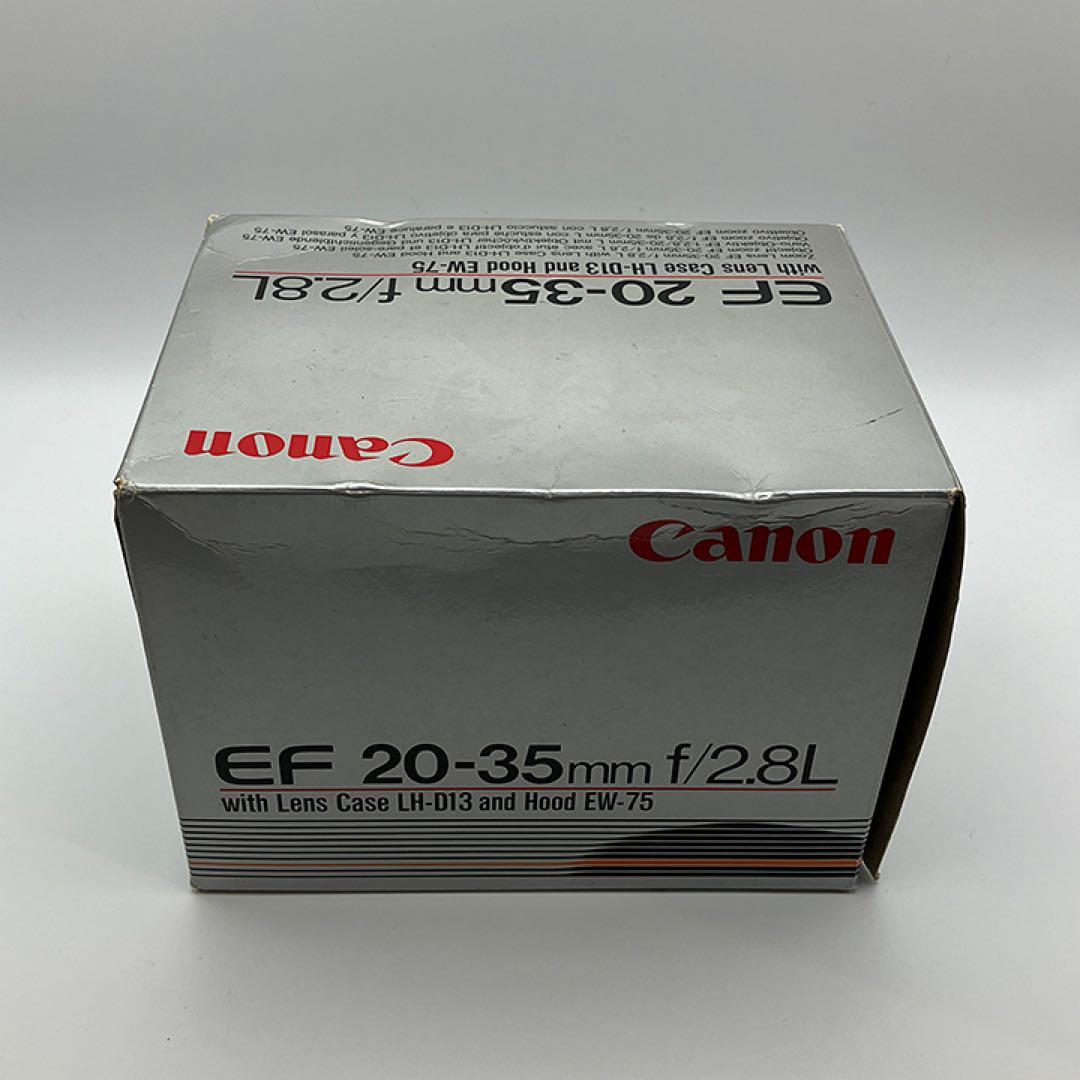 【極美品】Canon EF 20-35mm F2.8L デッドストック級セット