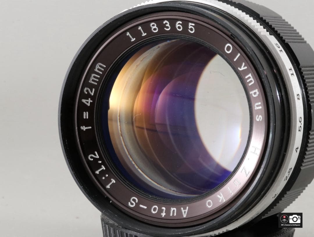 OLYMPUS H Zuiko Auto-S 42mm F1.2 整備済２