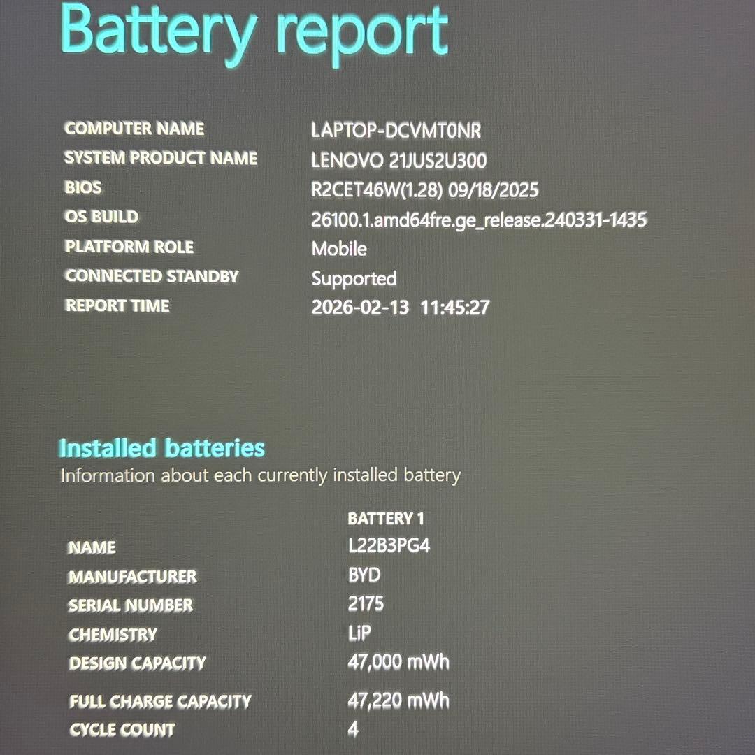 美品 ThinkPad E16 Ryzen 5 7530U 16GB 512GB