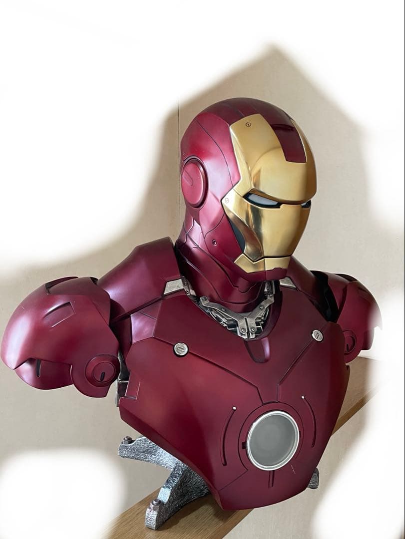 ア*ー様 説明読んでください　サイドショウ　アイアンマン バスト　フィギュア ラ