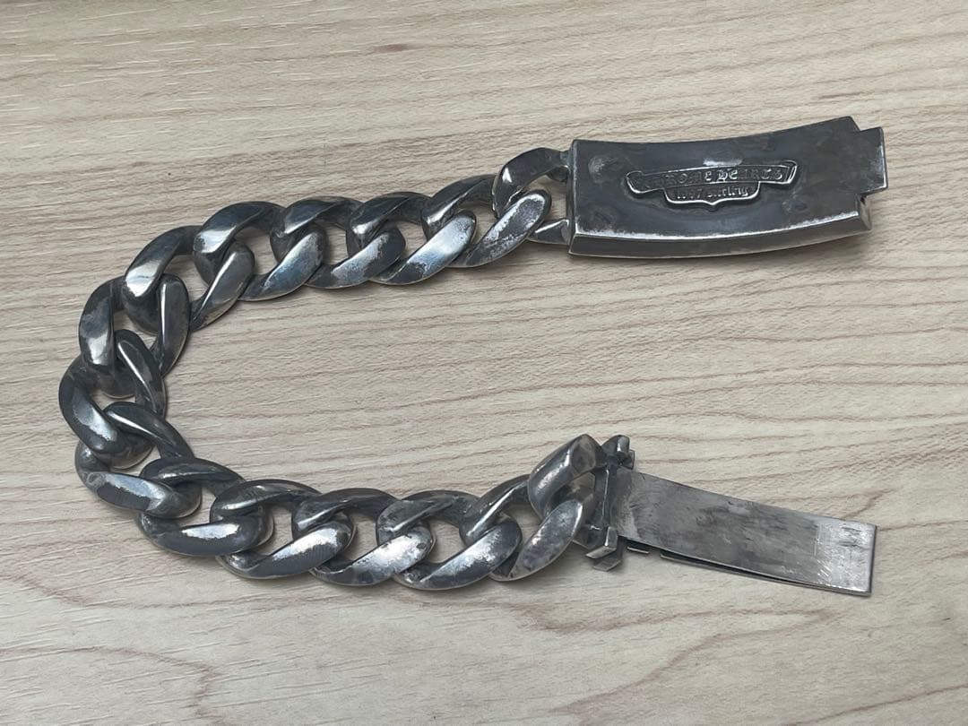 専用　クロムハーツ　ID フローラル　ブレスレット　13リンク　原本有