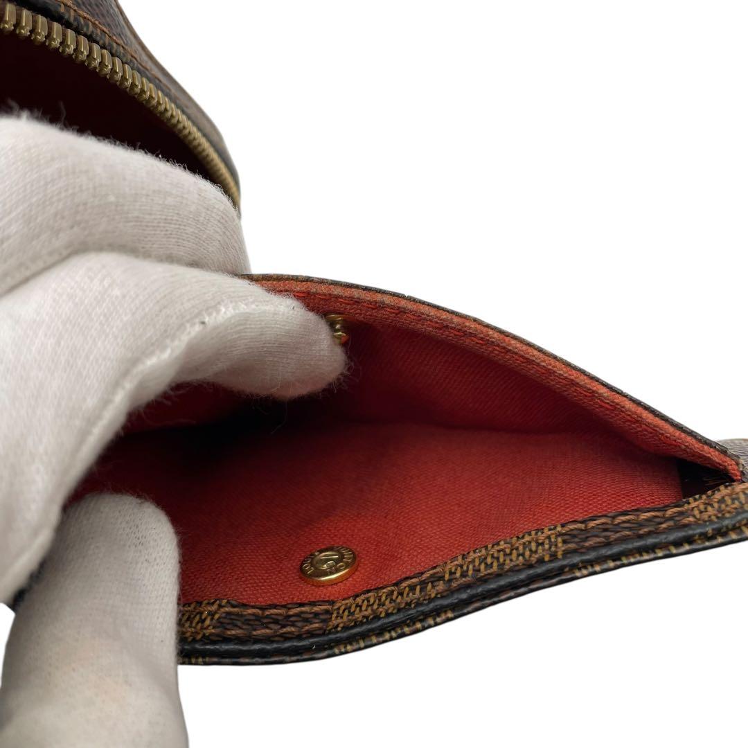 ルイヴィトン ダミエ レザー ジェロニモス ウエスト ボディ バッグ ブラウン.