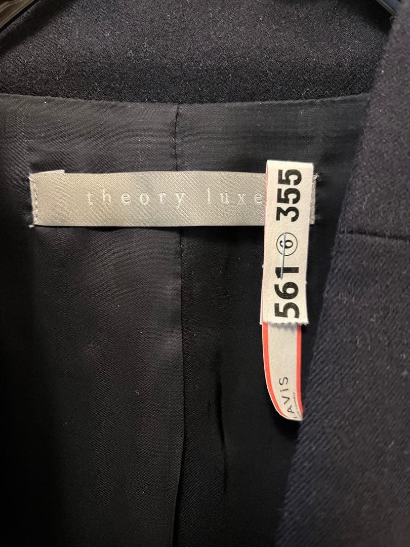 theory luxe ネイビー　パンツスーツ