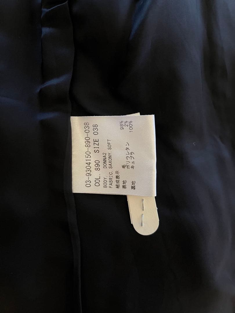 theory luxe ネイビー　パンツスーツ