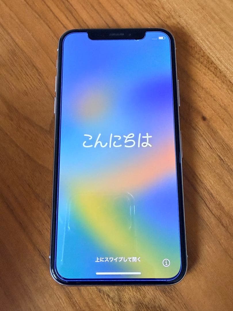 美品　Apple iPhone X ホワイト