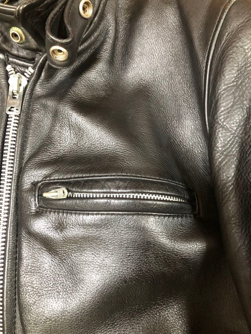 【USA製】90s BRANDED GARMENTS オーチャード 革ジャン